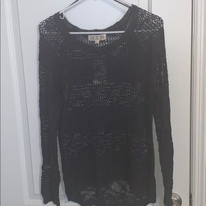 Pink Rose Indigo Sweater